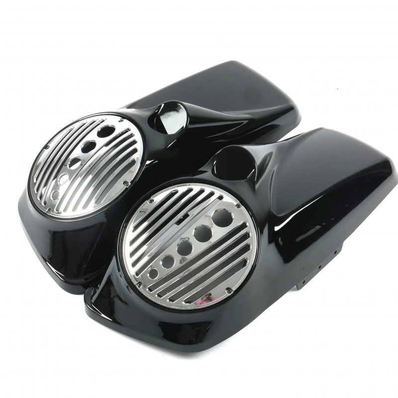 China Factory 8 Inch Black for  2014-Up Touring Models Speaker Lids